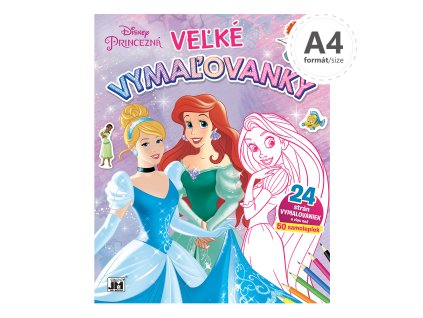 omalovanka velka princezny