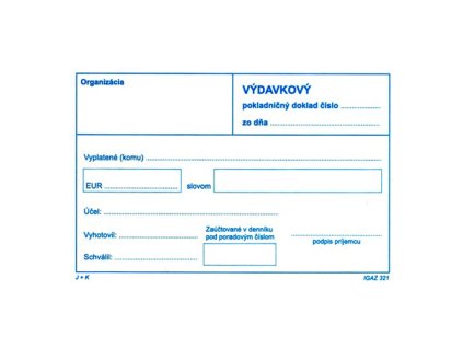 8322 sk vydavkovy pokl doklad bez dph a6 samopr 321 php