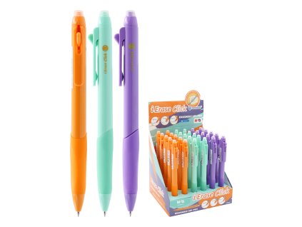 roller gelovy gumovaci m g ierase ergo click 0 7 mm modry 00000