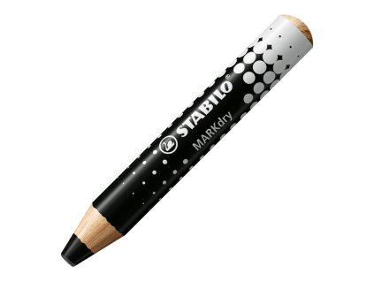 suchy popisovac na tabulu a flipchart stabilo markdry cierna 00006