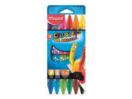 pastely olejove maped color peps 12 ks