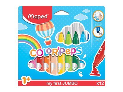 fixy maped color peps maxi 12 ks