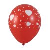 balon l 30 cm srdce biele 5 ks