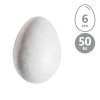 Vajíčka polystyrénové 6 cm, sada 50 ks