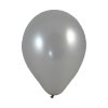 Balón M 25 cm, strieborný