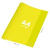 obal na zosit a4 pvc 432x304 mm neon color transparentny zlty erka