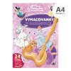 omalovanka jm a4 disney princezne samolepky