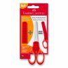 Nožnice Faber Castell červené