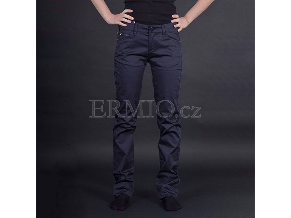 Casuální dámské jeansy Armani modré