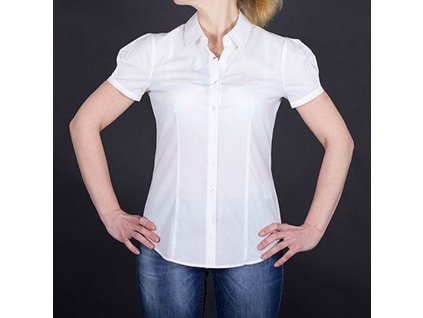 Působivá dámská košile Armani bílá