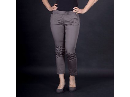 Značkové dámské kalhoty Armani hnědé