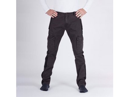 Značkové pánské hnědé džinové kalhoty Armani Jeans