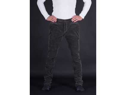 Stylové pánské hnědé kalhoty Armani Jeans
