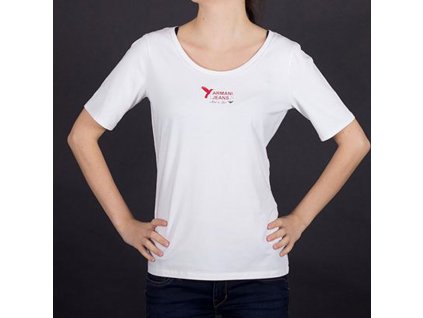 Nádherné dámské tričko Armani bílé