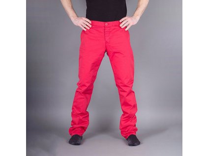 Stylové pánské kalhoty Armani Jeans červené