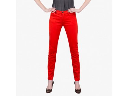 Červené džíny Armani Jeans push up