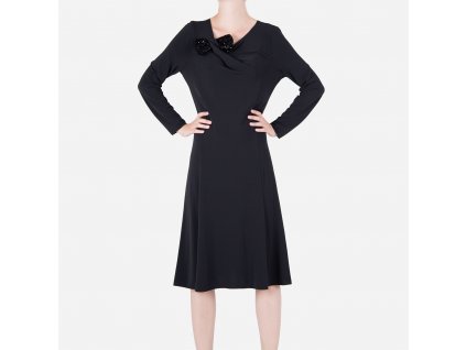 Luxusní dámské černé šaty Armani Collezioni