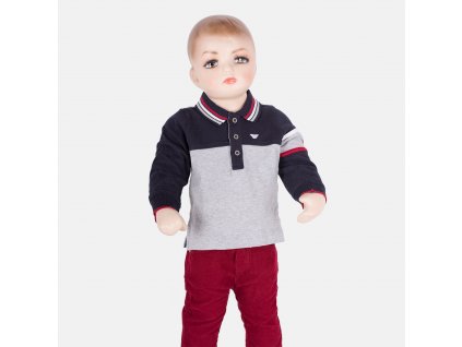 Krásné šedé polo Armani Baby