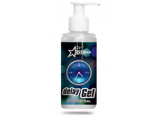 SEXY STAR LUBRIKAČNÍ DELAY GEL PRO ODDÁLENÍ EJAKULACE 150ML