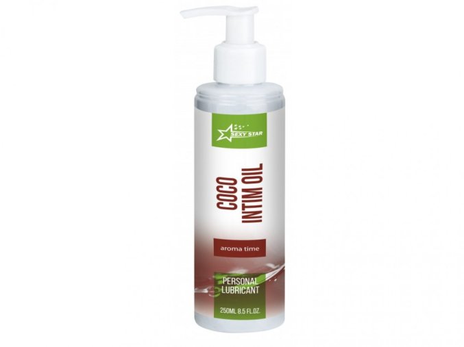 SEXY STAR AROMA LUBRIKAČNÍ OLEJ COCO INTIM OIL 250ML