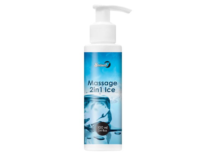 SENSUEL MASÁŽNÍ GEL MASSAGE 2IN1 ICE 100ML