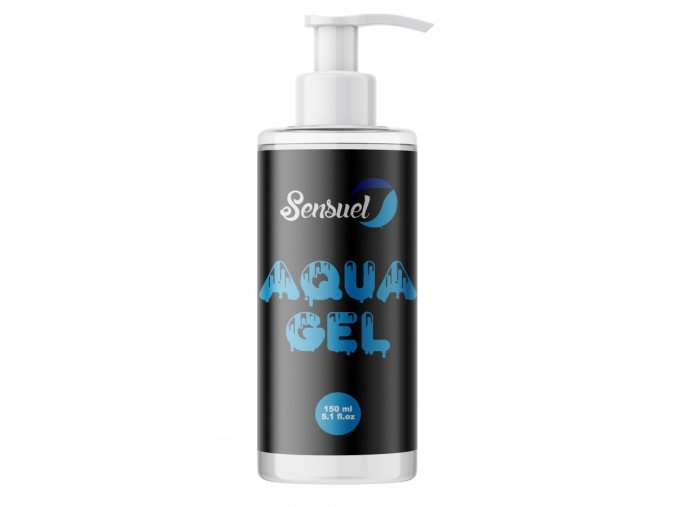 SENSUEL LUBRIKAČNÍ AQUA GEL BLACK 150ML