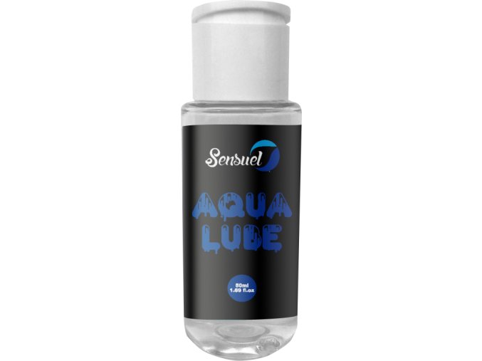 SENSUEL LUBRIKAČNÍ GEL AQUA LUBE BLACK 50ML