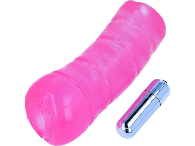 LOLO gelový masturbátor s vibrátorem
