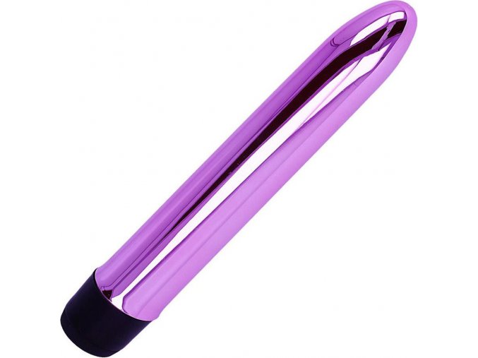 LOLO hladký lesklý vibrátor růžový
