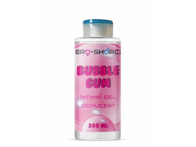 EROSHOP aromatizovaný intimní gel  BUBBLE GUM 300ML