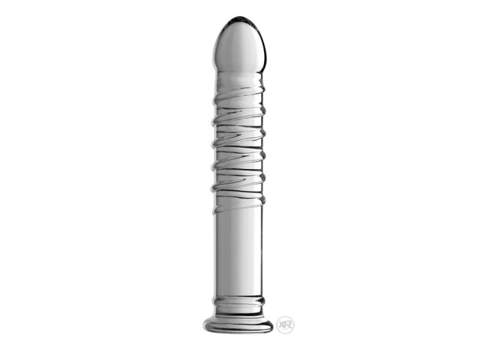 LOLO skleněné dildo čiré