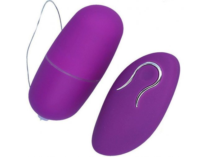 LOLO fialové vibrační vajíčko s ovladačem