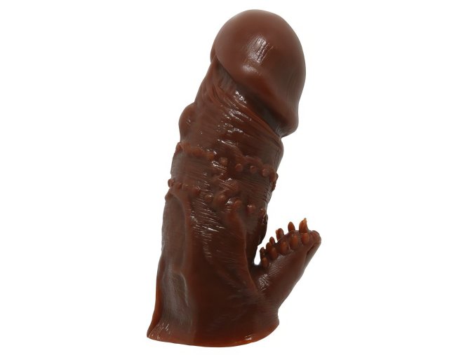 LOLO návlek na penis s výstupkem na dráždění klitorisu