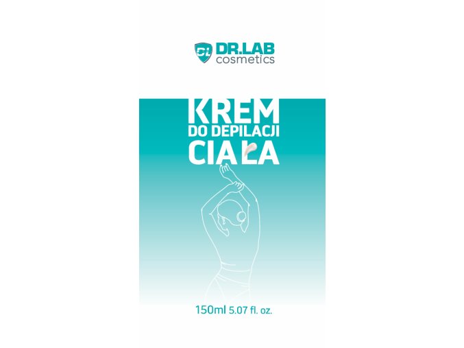 Dr.lab cosmetics tělový depilační krém