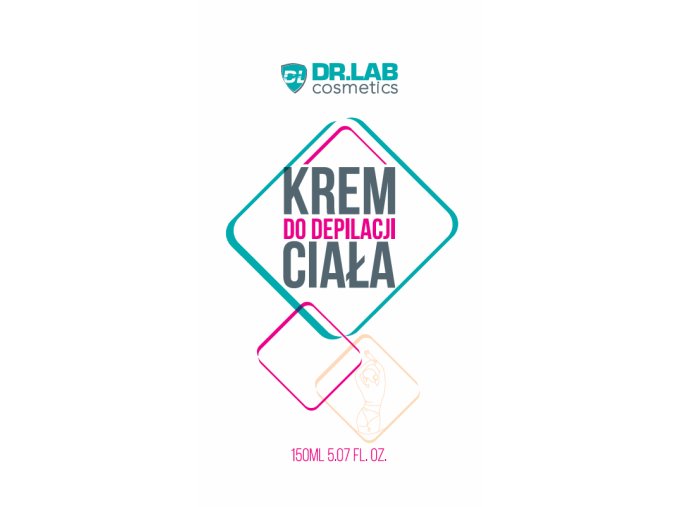Dr.lab cosmetics tělový krém pro kompletní tělovou depilaci 150ml