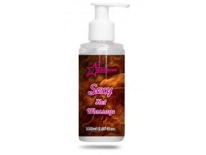 SEXY STAR MASÁŽNÍ GEL SEXY HOT MASSAGE 150ML