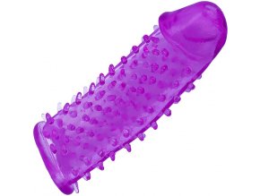 LOLO fialová násada na penis s výstupky