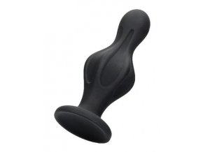 LOLO silikonový anální kolík s výkroji - 4,4 cm