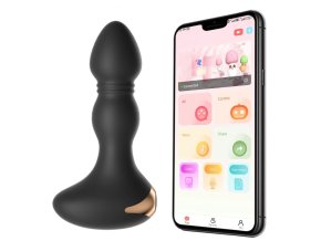 LOLO anální vibrátor ovládaný aplikací tvarovaný