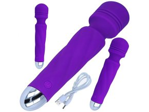 LOLO masážní vibrátor fialový USB