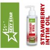 SEXY STAR AROMA LUBRIKAČNÍ OLEJ STRAWBERRY INTIM OIL 250ML