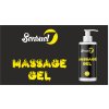 SENSUEL MASÁŽNÍ GEL MASSAGE GEL BLACK 150ML