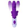 LOLO luxusní vibrátor se stimulujícím motýlkem fialový