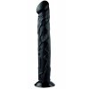 LOLO extra dlouhé dildo s přísavkou černé