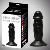 LOLO malé dildo černé s přisavkou Rocket