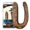 LOLO oboustranné ohnuté dildo zlaté