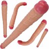LOLO dildo oboustranné kónické