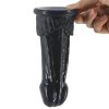 FAAK anální dildo černé - 14,4 cm