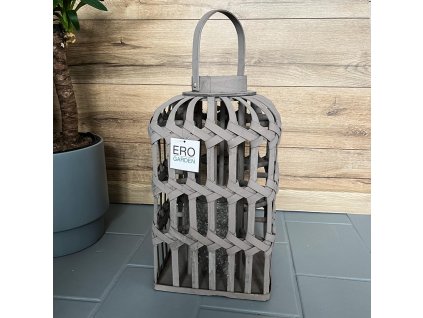 Lampáš bambus sivý