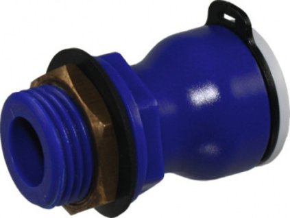 Šroubovací uzávěr nádrže s pojistnou maticí 1/2", Uniquick